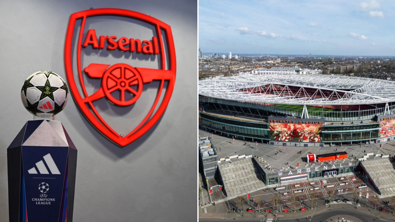 Arsenal forced to change name of Emirates Stadium for Champions League clash with PSG