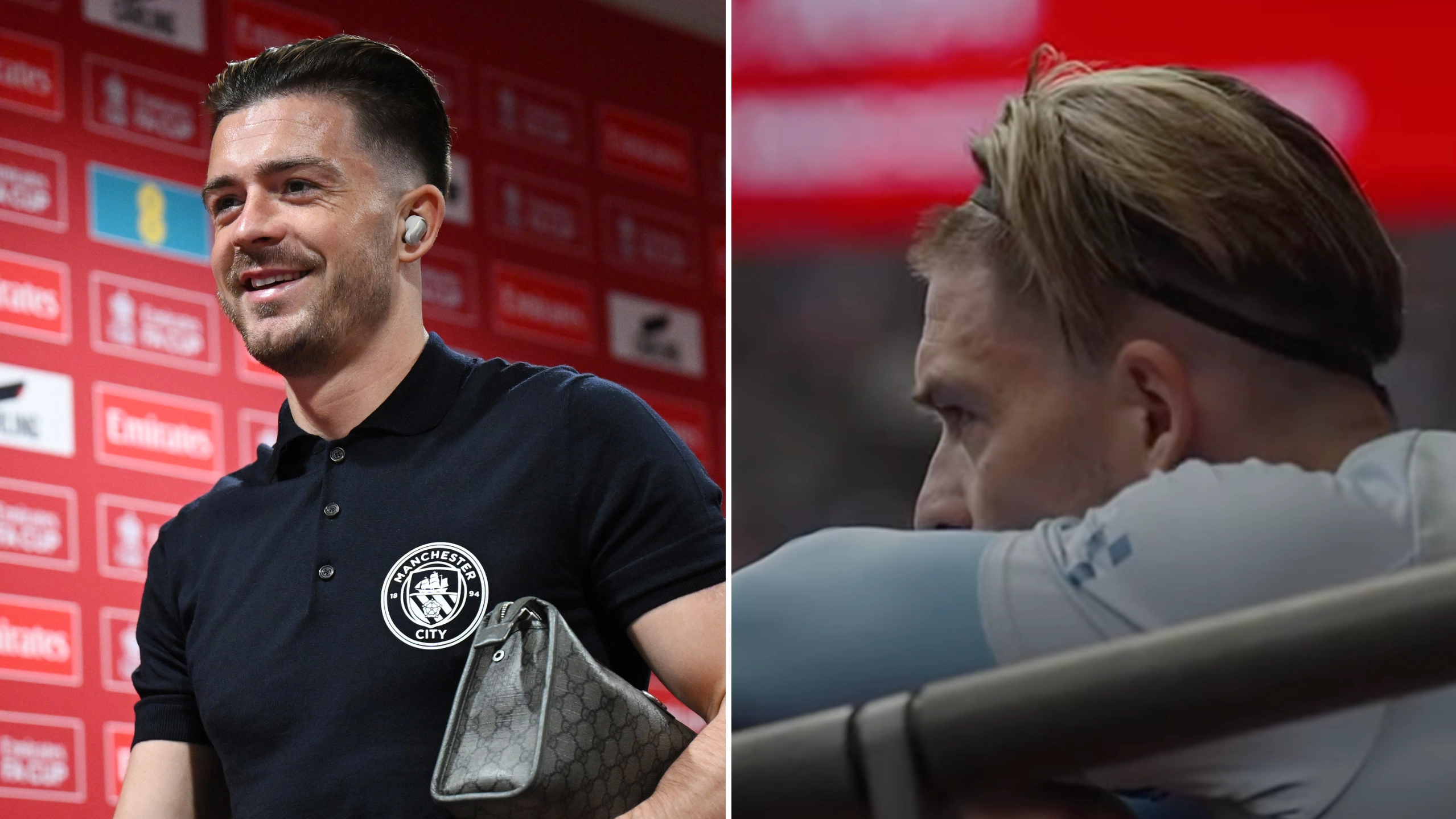 Journalist spots 'surreal' thing Jack Grealish did at Wembley after FA Cup final defeat to Man Utd