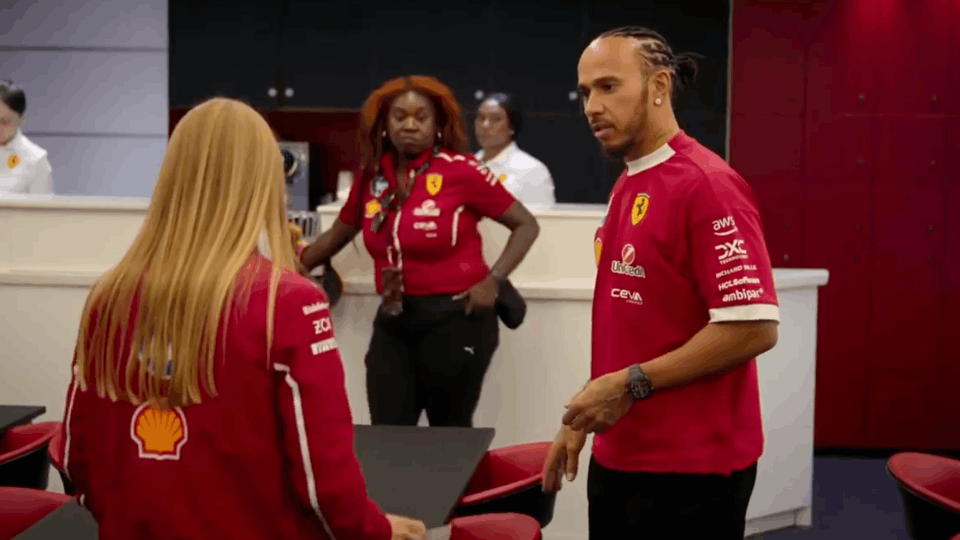 Lewis Hamilton confused by Ferrari decision in new Drive to Survive footage