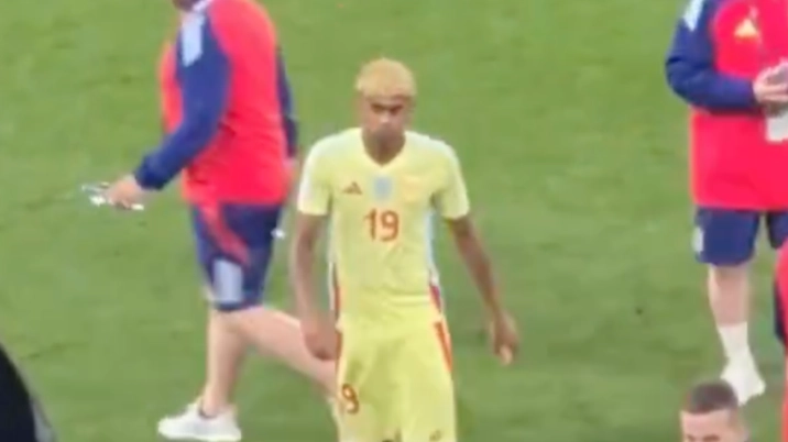 Luis de la Fuente makes his feelings on Lamine Yamal clear as footage of angry incident in Spain defeat emerges