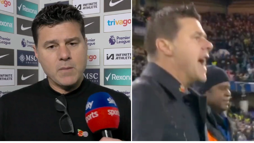 Mauricio Pochettino 'happy he was booked' after his furious post-match antics vs Man City