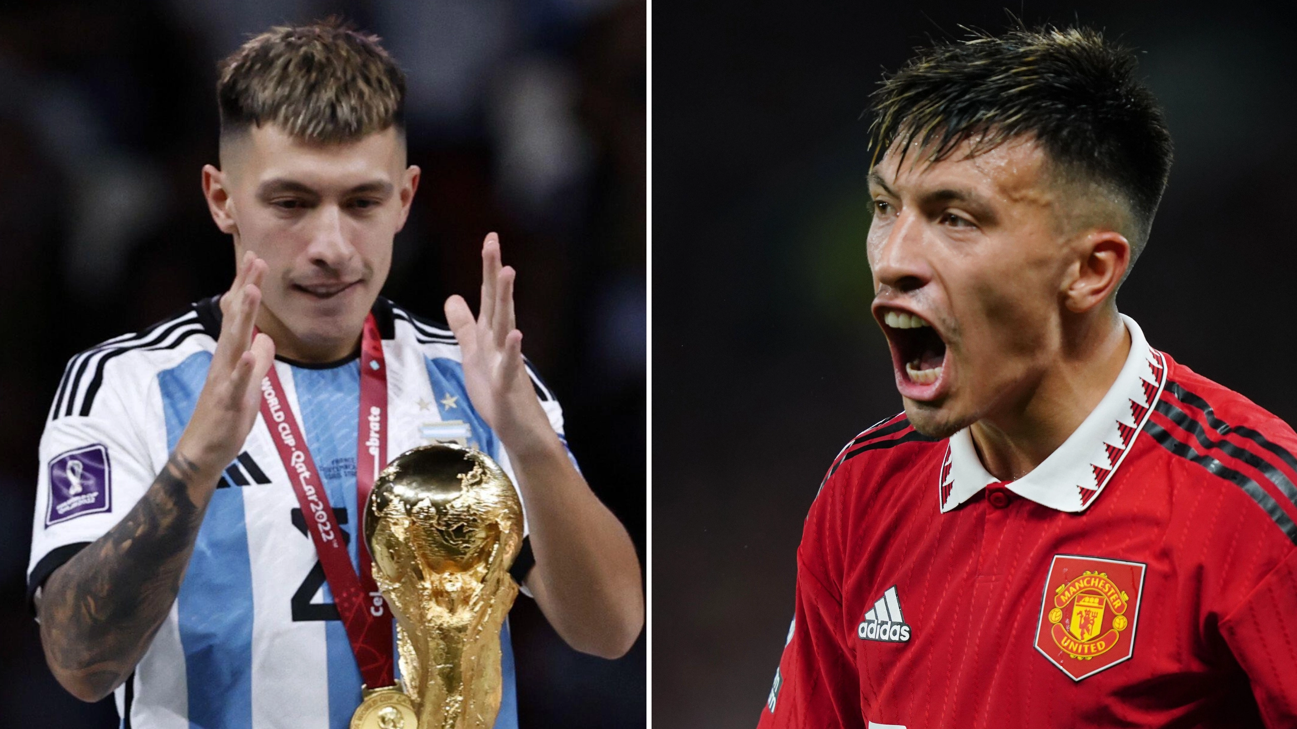 Lisandro Martinez's immediate response to winning the World Cup sums his mentality up, Man Utd fans adore it