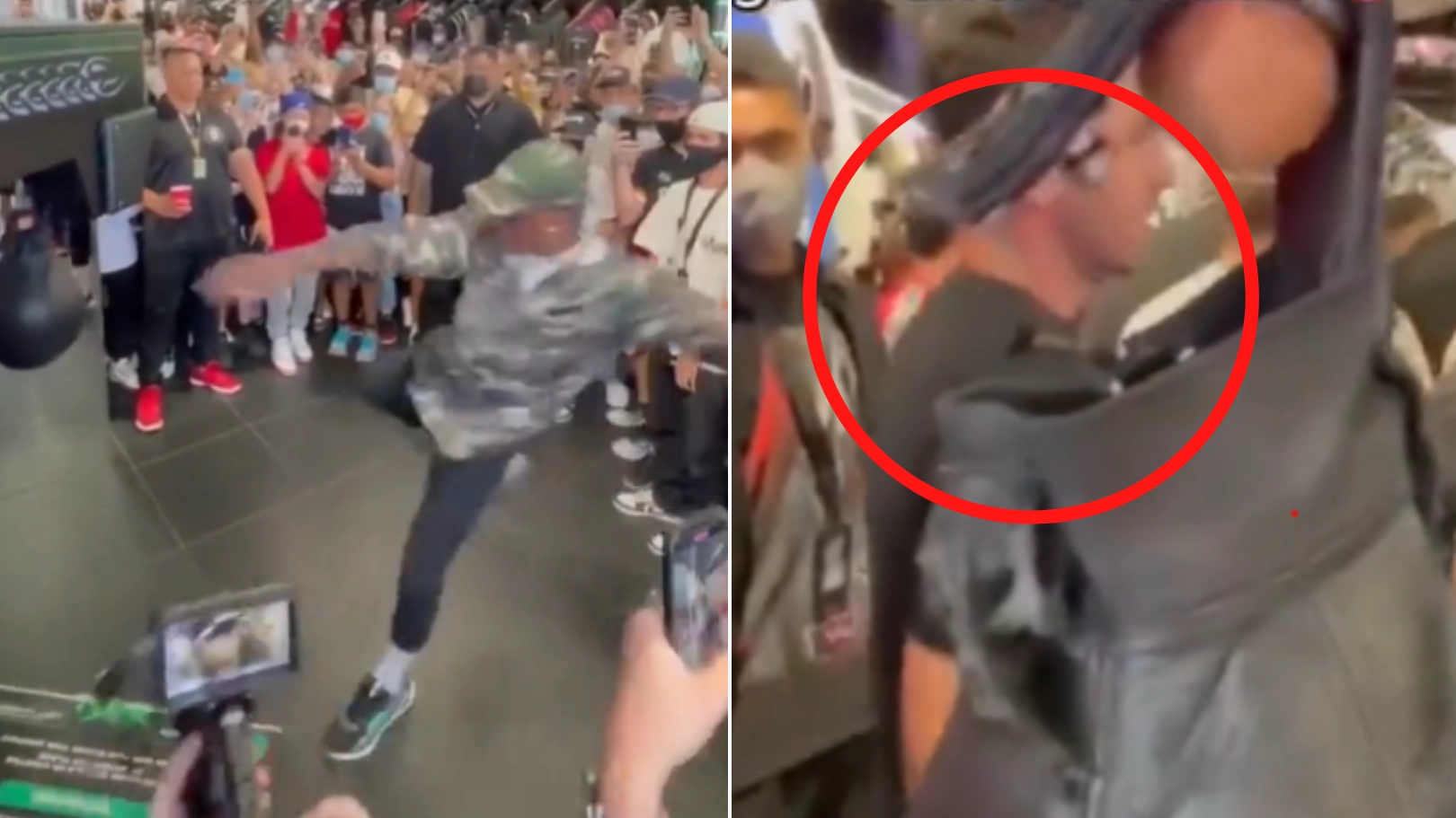 Israel Adesanya Casually 'Broke' A Punch Bag Machine With A Destructive KICK