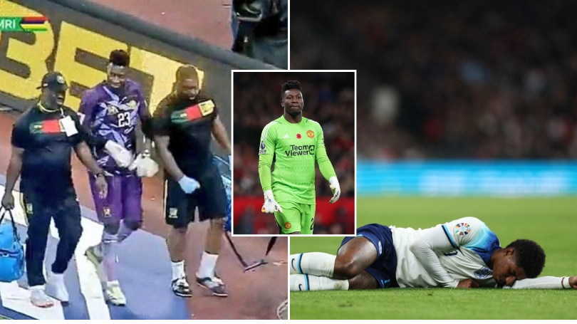 Andre Onana and Marcus Rashford pick up injuries on international duty as Man Utd's injury woes continue