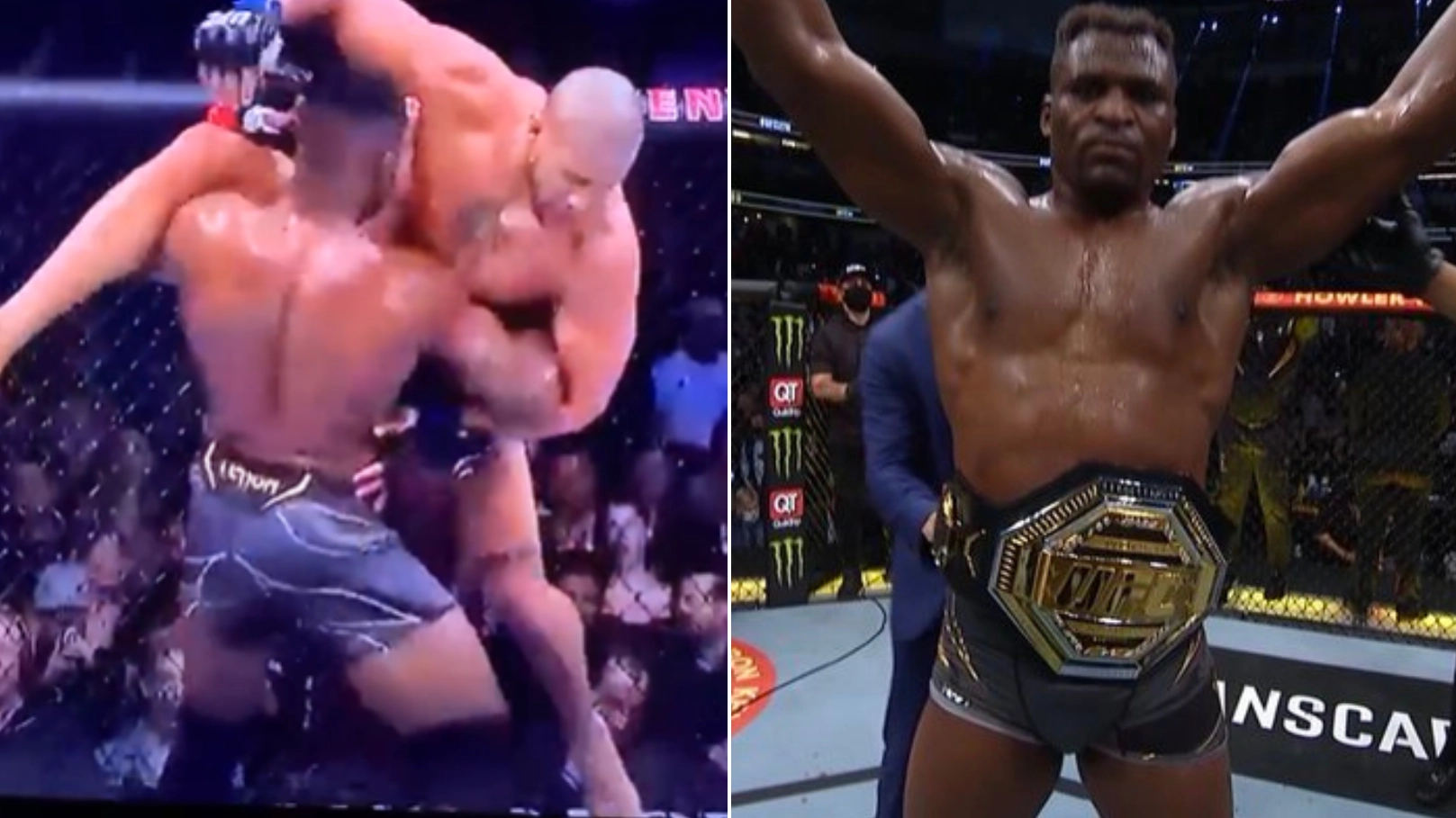 Francis Ngannou Turns Into A Wrestler To Beat Ciryl Gane To Defend Heavyweight Title At UFC 270