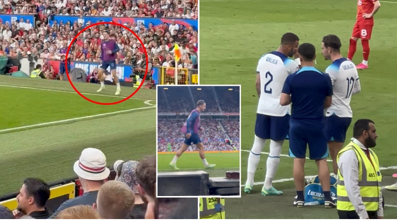 England fans have a new chant for Jack Grealish, it debuted at Old Trafford vs North Macedonia