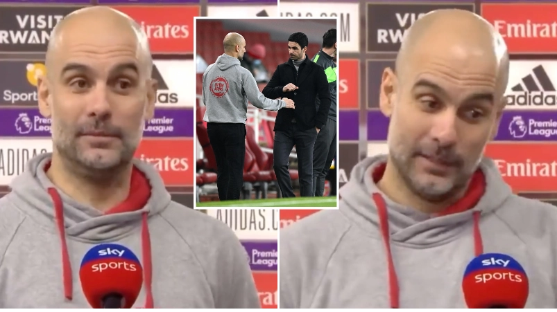 Pep Guardiola’s comments on Mikel Arteta go viral again after Arsenal’s stellar start in the Premier League