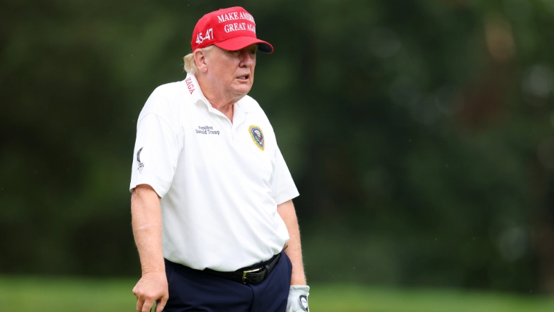 Donald Trump sent Hollywood superstar a bill after he accused him of cheating at golf