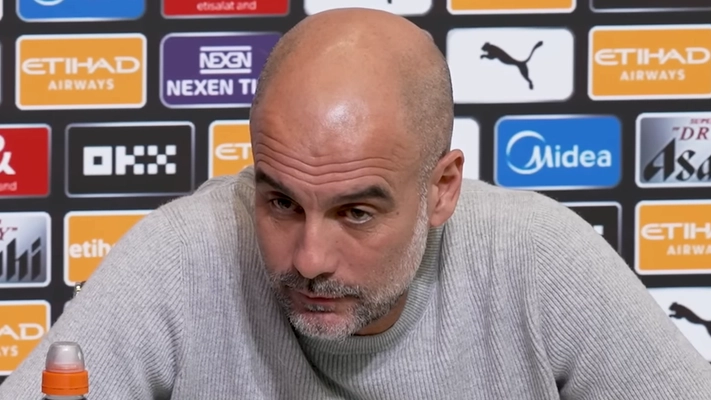 Pep Guardiola publicly calls out Jamie Carragher for 'not true' claims he made over Erling Haaland