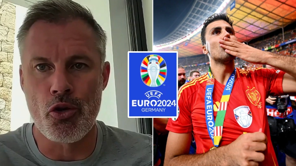 Jamie Carragher names the one player who should have won Euro 2024 Player of the Tournament instead of Rodri