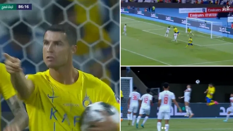 Cristiano Ronaldo scores 87th minute header to send Al Nassr through to Arab Champions Cup quarter-finals