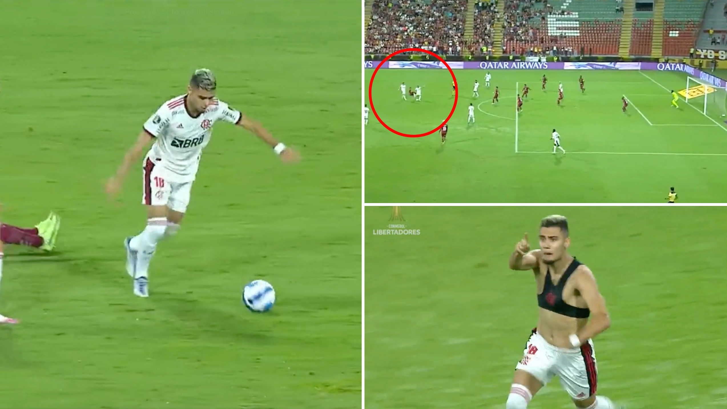 Andreas Pereira Is Already Back To Being The 'Pre-Season Pirlo' With Insane Winner For Flamengo, It Defies Logic