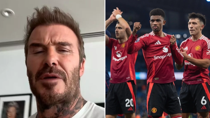 David Beckham aims subtle dig at dropped Man Utd pair as legend makes feelings clear after Man City win