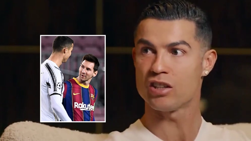 Cristiano Ronaldo makes rare admission on his relationship with Lionel Messi as feelings made clear on legendary rivalry