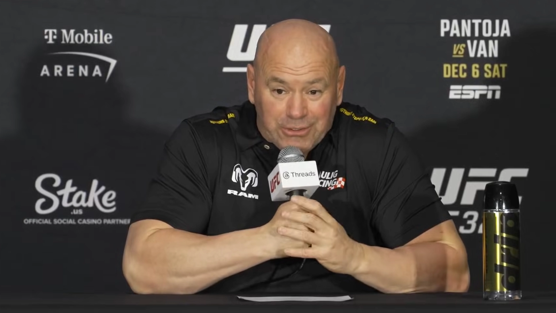 Dana White Responds to Tom Aspinall After UFC Star Accuses Him of 'Lying'