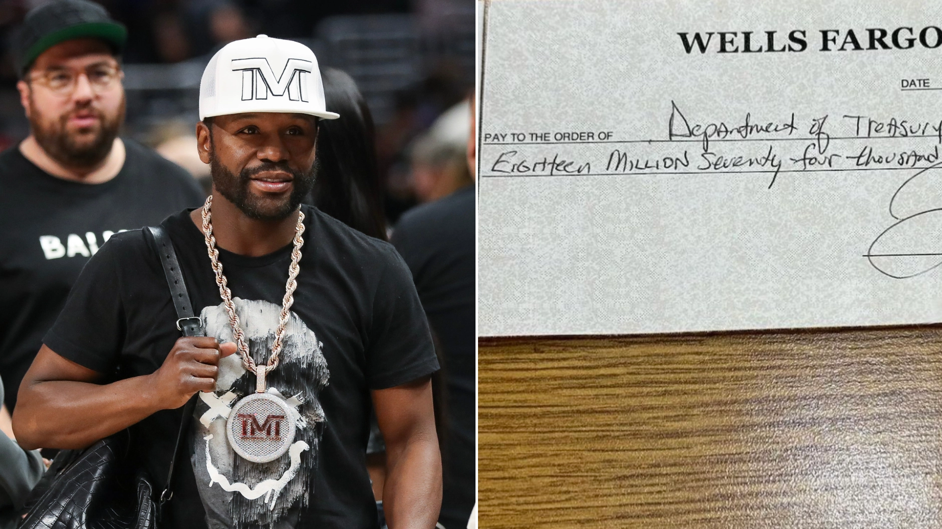 Floyd Mayweather reveals eye-watering tax bill despite fighting twice in 2023