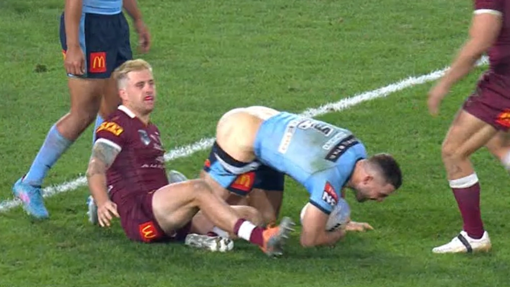 James Tedesco's Wardrobe Malfunction Goes Viral Online