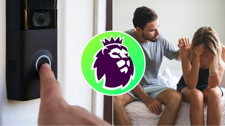 Premier League star 'dumped by wife after being caught out by Ring doorbell'