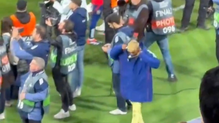 Fans slam Lamine Yamal and want him fined as viral footage shows what he did after Spain's Nations League final defeat