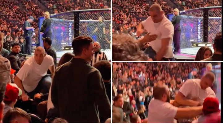 New footage of Sean Strickland’s brawl with Dricus du Plessis at UFC 296 shows exactly what happened