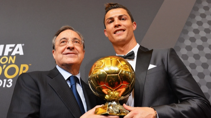 Florentino Perez snubbed Cristiano Ronaldo and Karim Benzema when naming Real Madrid's greatest signing of century