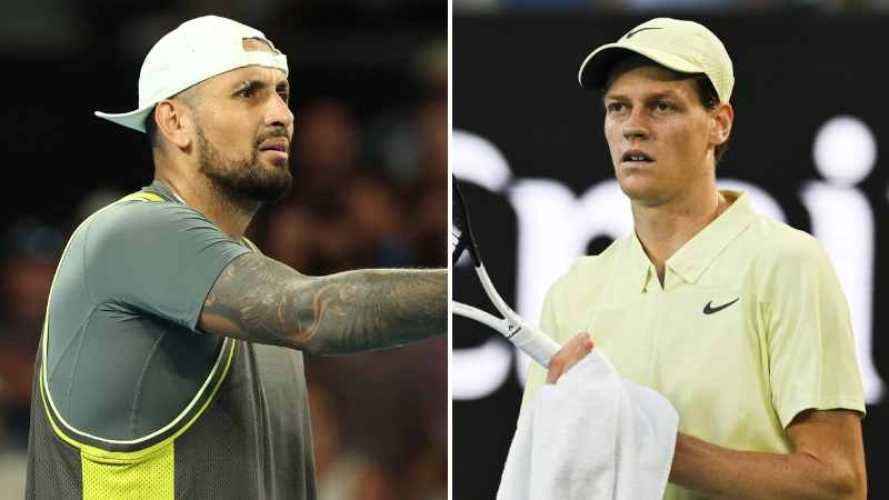 Nick Kyrgios holds nothing back with response to Jannik Sinner being banned from tennis