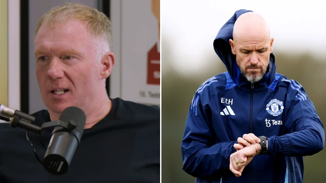 Paul Scholes makes his feelings clear on Erik ten Hag being sacked as pressure mounts on Man Utd boss