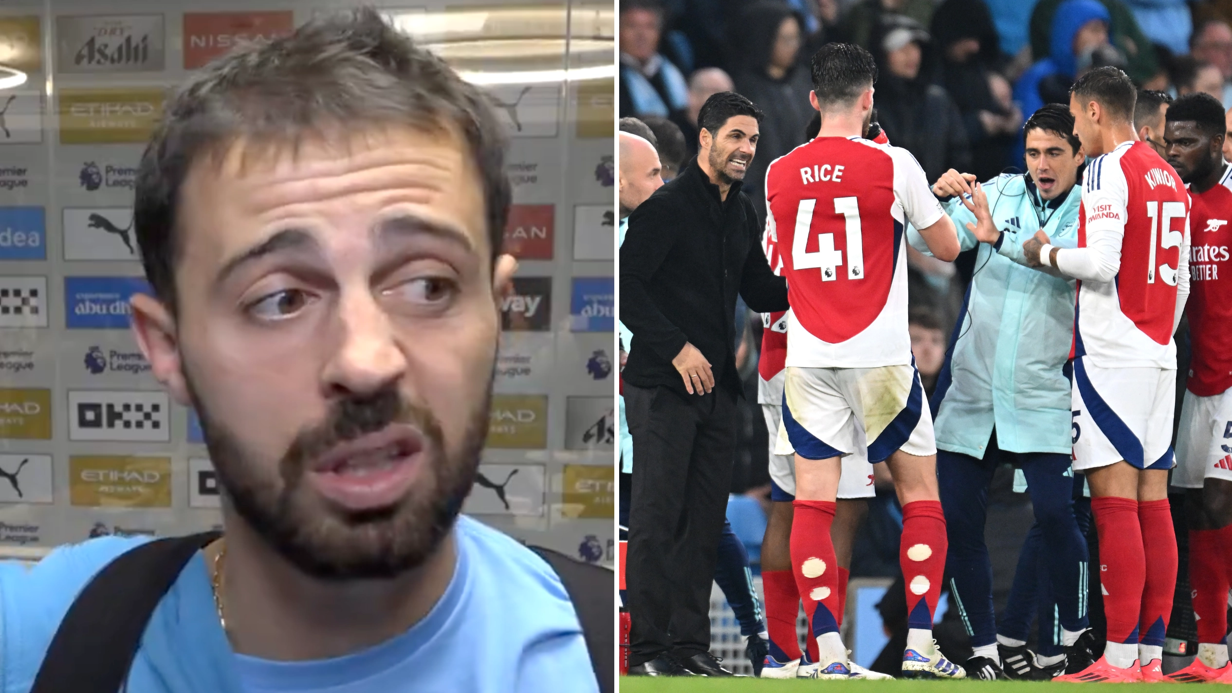 Bernardo Silva brutally rips into Arsenal as he explains the difference between them and Liverpool