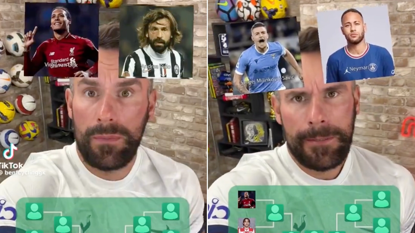 Ben Foster has divided everyone with his picks in viral ‘Football Bracket’ game