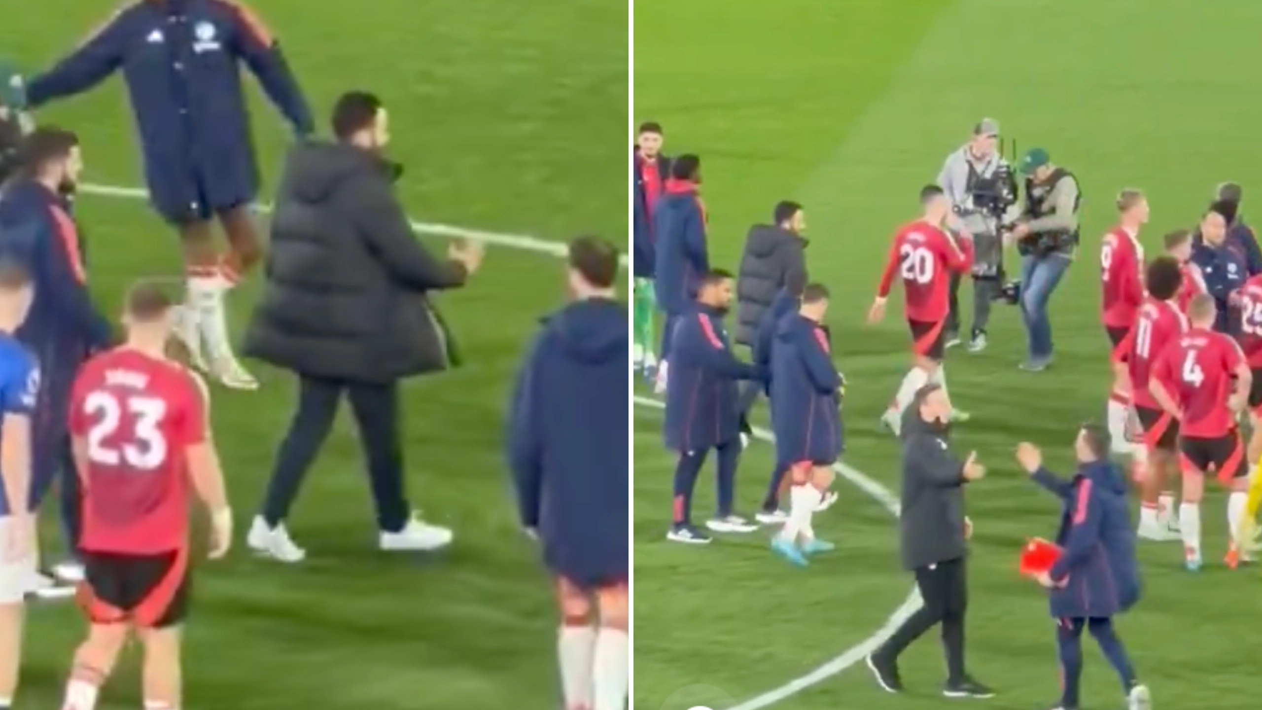 Unseen footage of Ruben Amorim's immediate demand to Man Utd players after Ipswich draw emerges