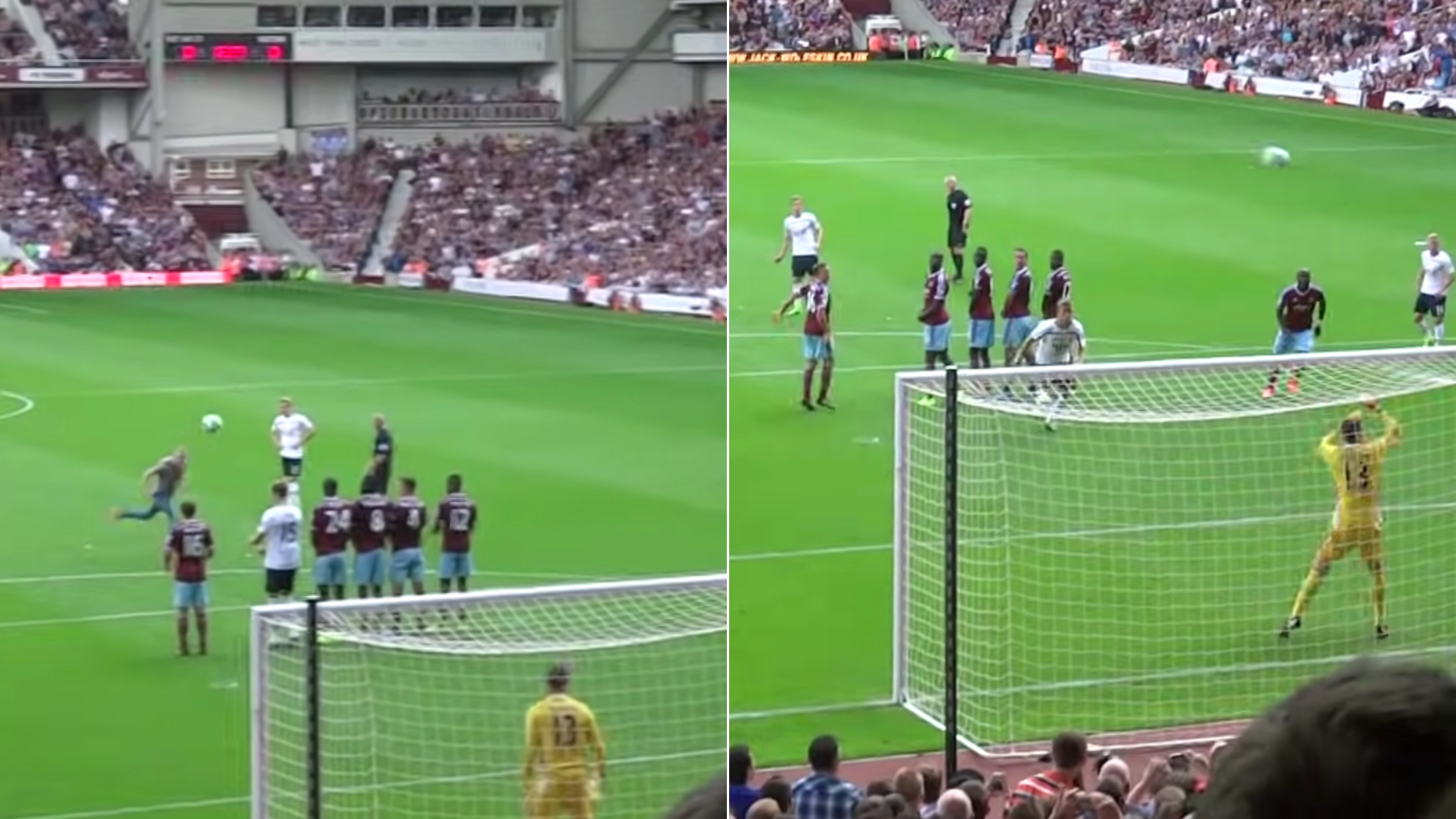 When A Pitch Invader Took A Better Free Kick Than Christian Eriksen