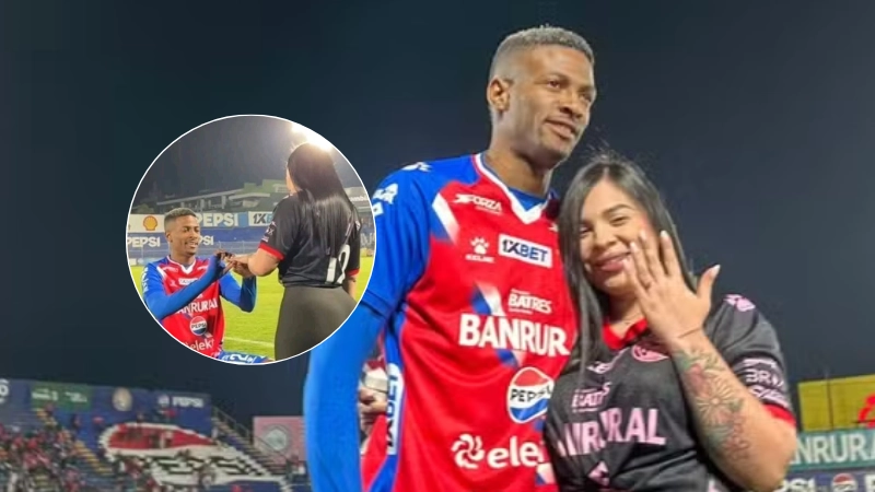 Footballer announces break-up with girlfriend three days after pitch proposal