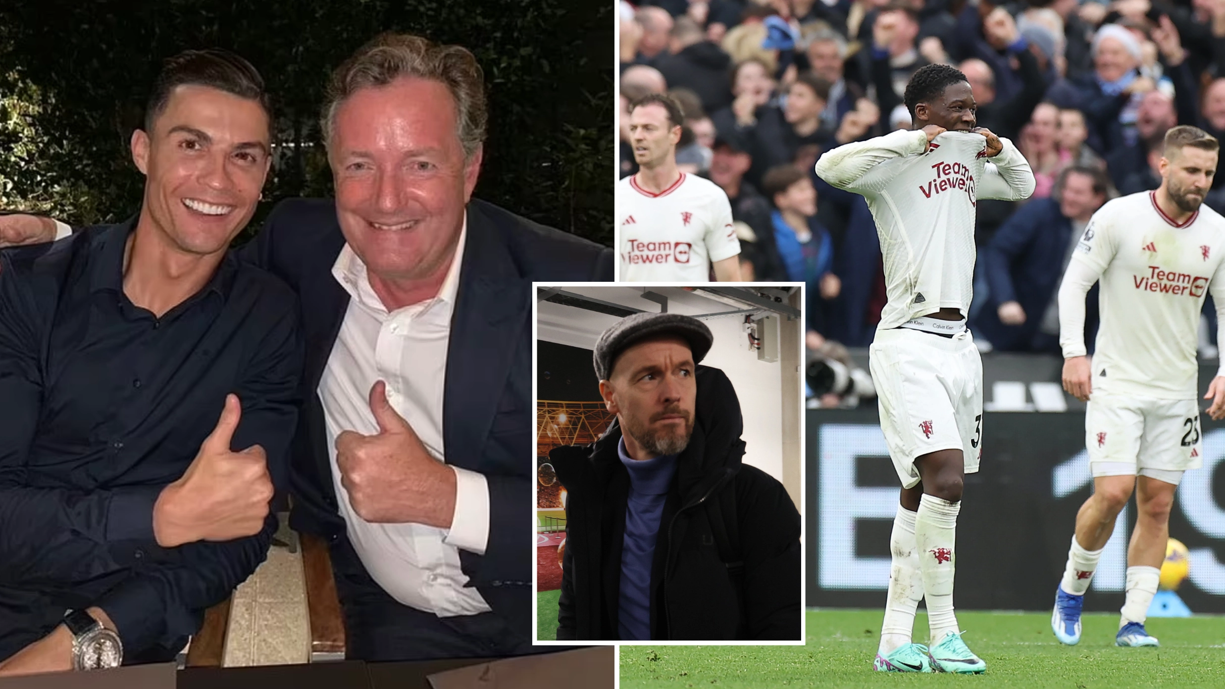 Piers Morgan aims four digs at Erik ten Hag and Man Utd including stunning Cristiano Ronaldo stat