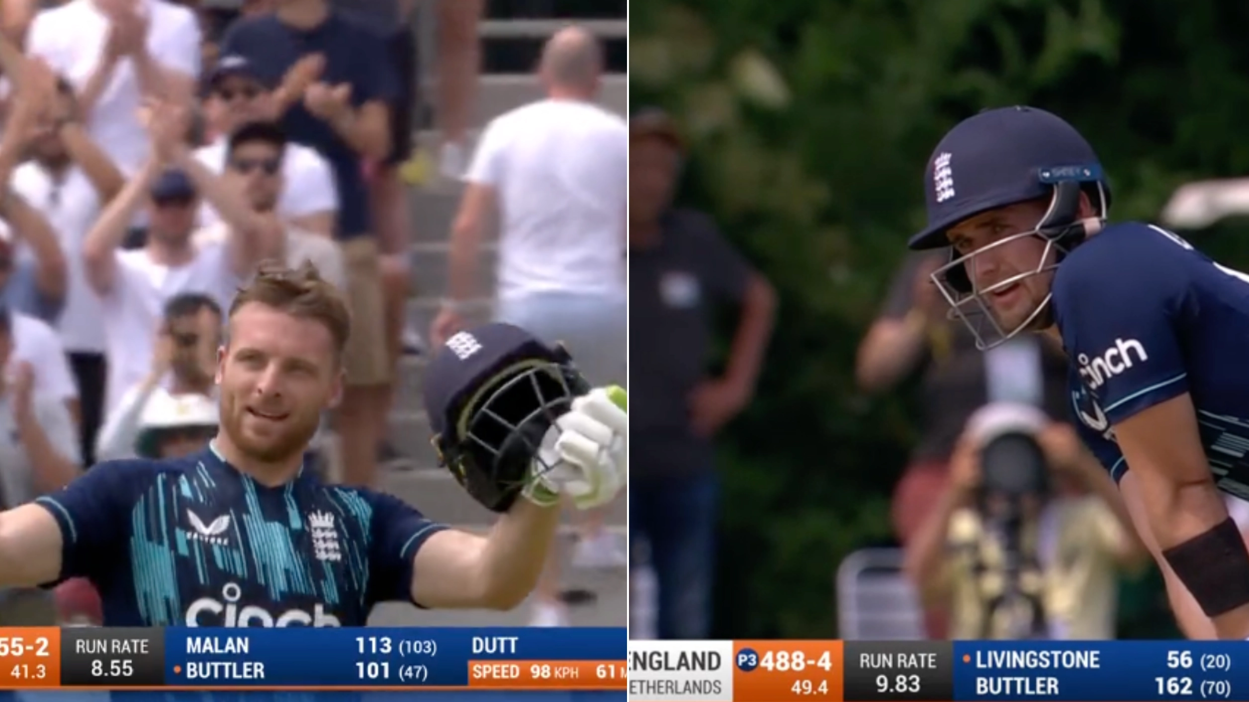 England Break ODI Record Against Netherlands