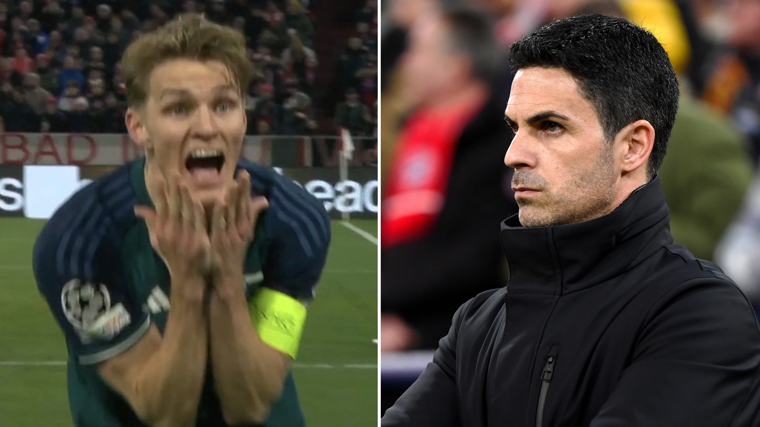 Arsenal knocked out of two competitions in one night after Bayern Munich defeat 