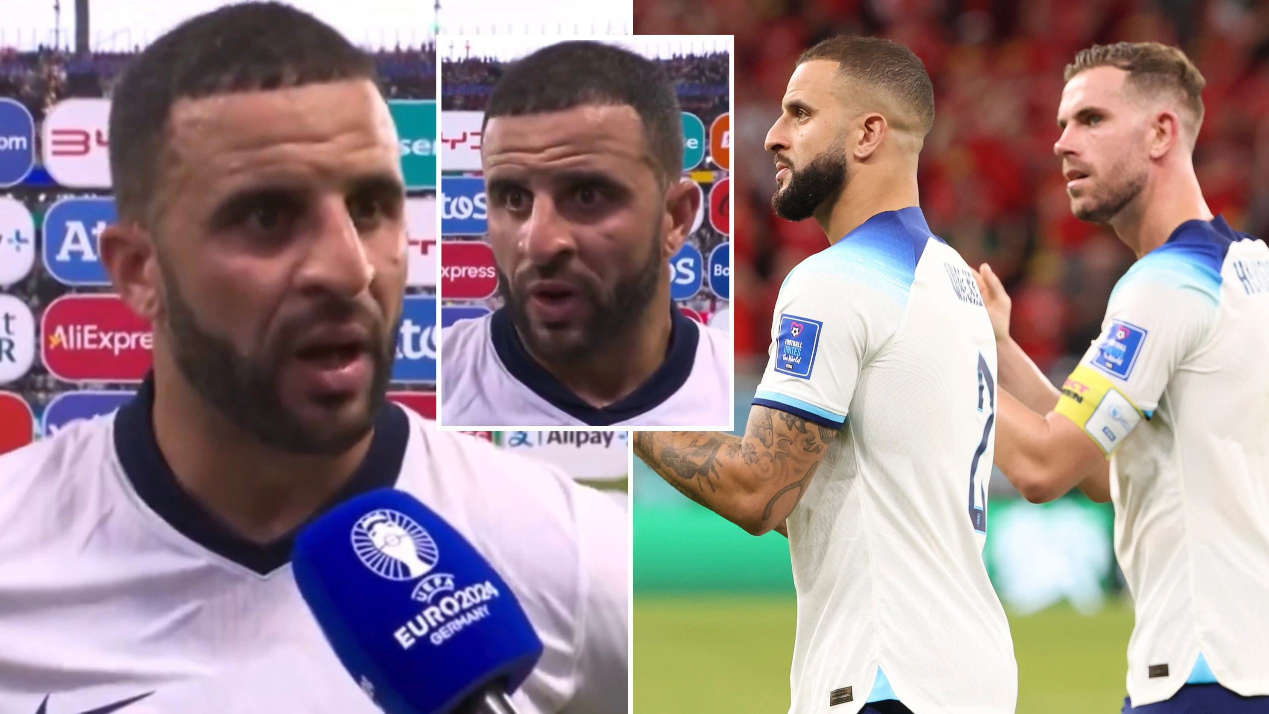 Jordan Henderson sends message to Kyle Walker after controversial post-match interview