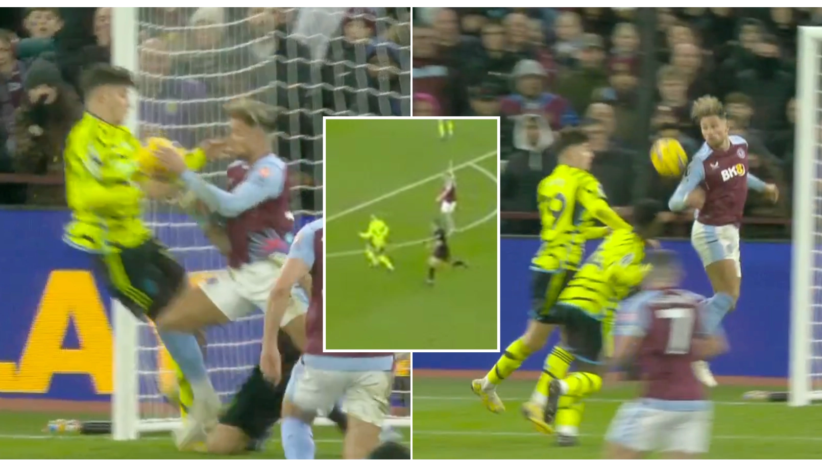 Fans furious as new angle of referee's position for Kai Havertz's disallowed goal vs Aston Villa emerges