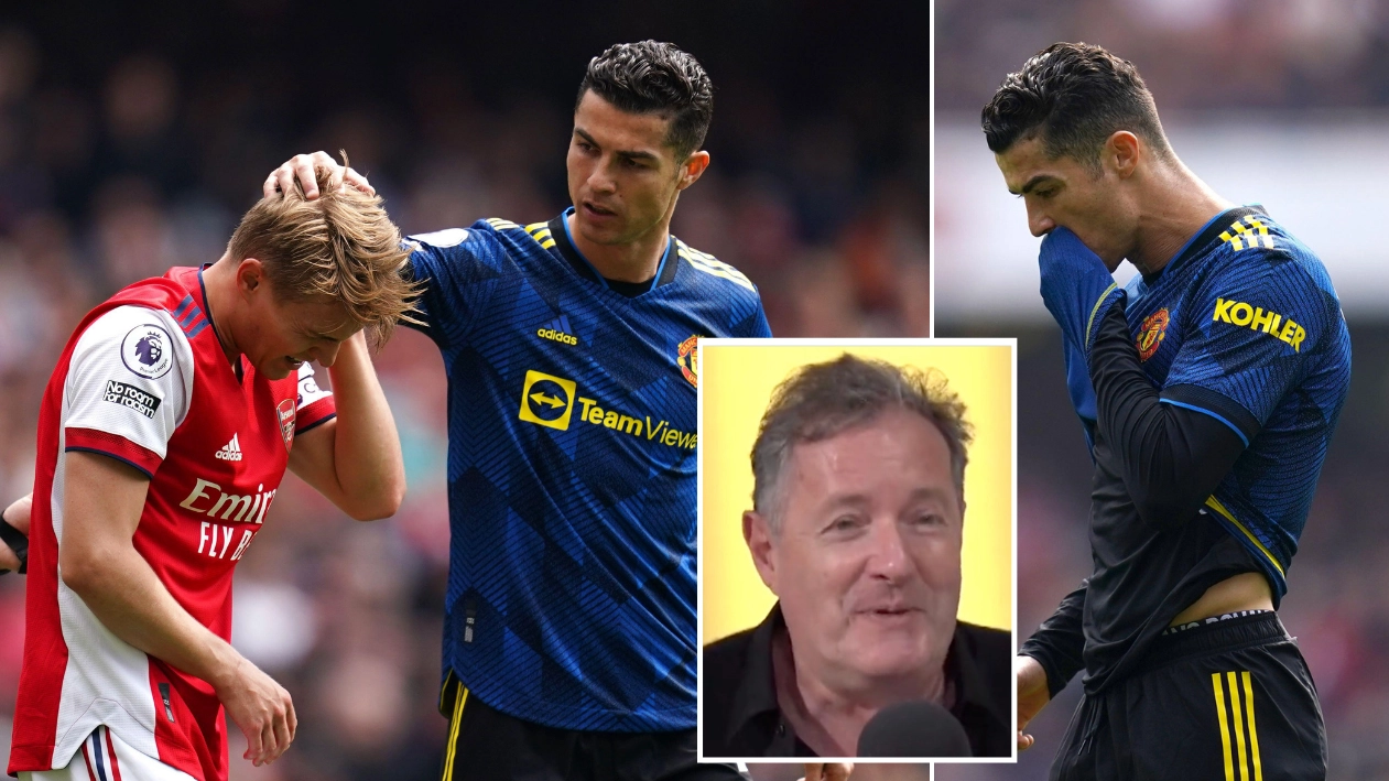 Piers Morgan Urges Cristiano Ronaldo To Ditch 'Arrogant' Manchester United Teammates And Join Arsenal