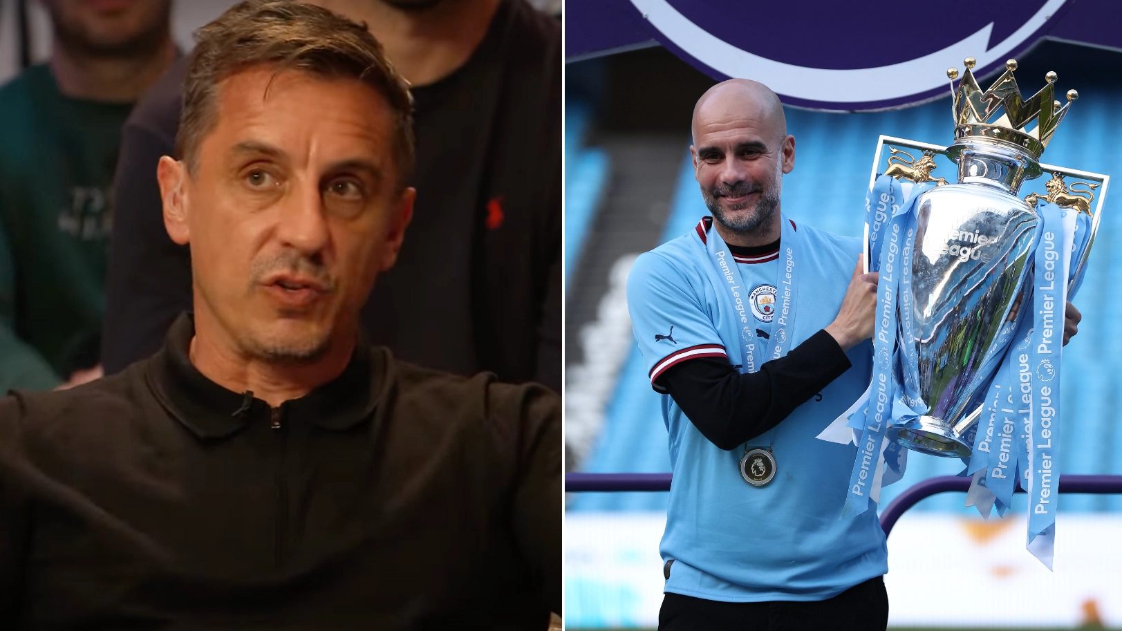 Gary Neville makes Premier League title race prediction, rules out two teams
