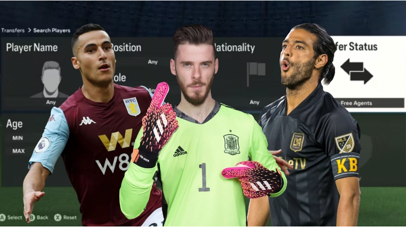 The top 10 most valuable free agents in world football include former Man Utd and Arsenal stars