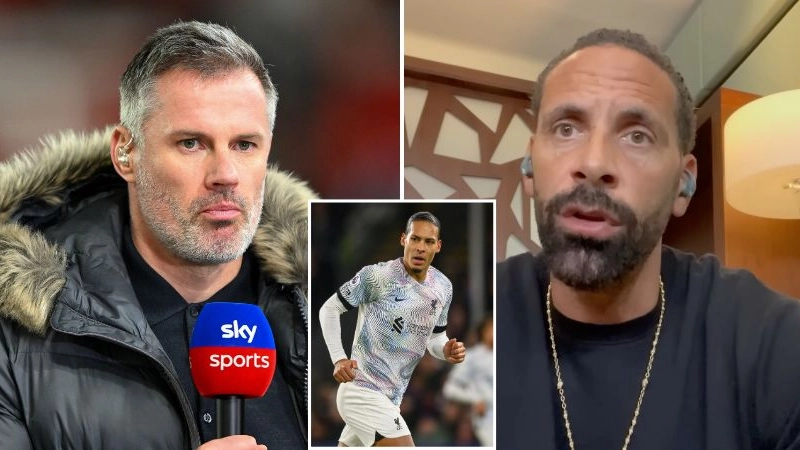 "It's a myth..." - Rio Ferdinand hits back at Jamie Carragher over Nemanja Vidic claim