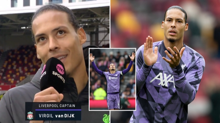 Virgil van Dijk breaks an all-time Liverpool record vs Brentford in his 250th appearance
