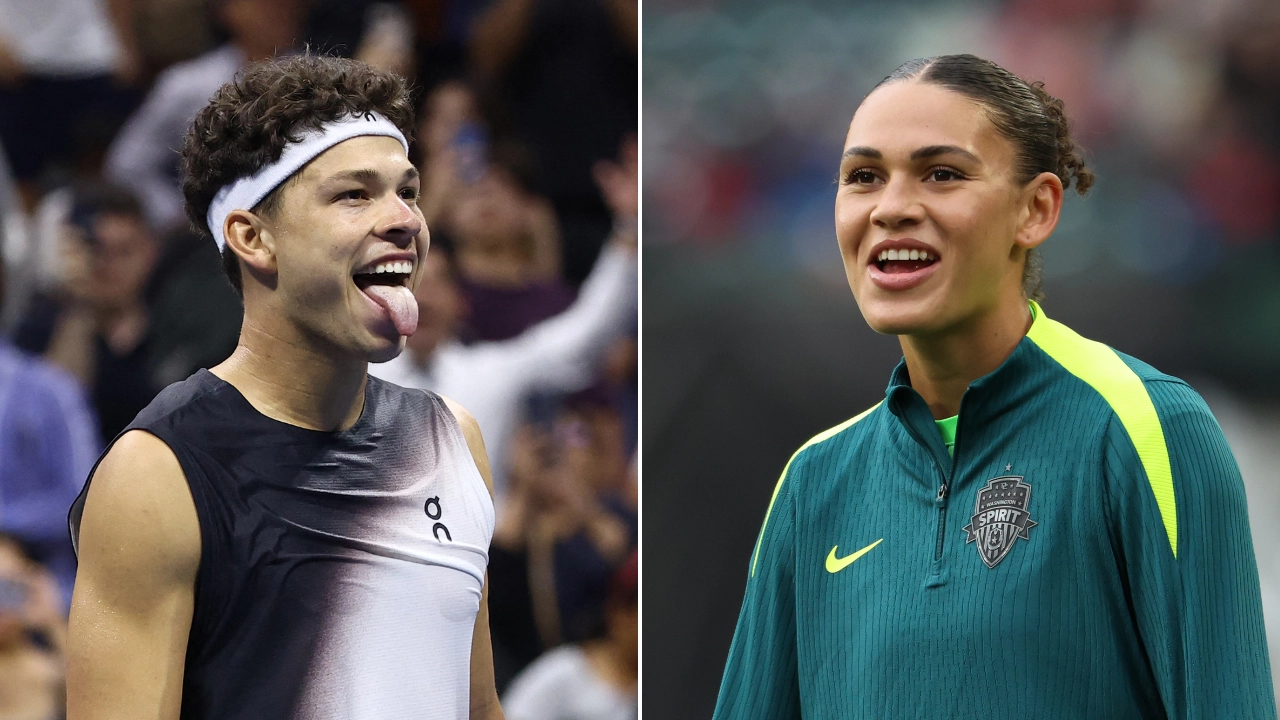 Trinity Rodman's 'embarrassing' first DM to US Open star and boyfriend Ben Shelton