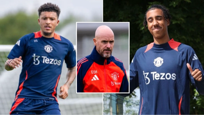 Man Utd make Leny Yoro and Jadon Sancho decisions as squad to face Rangers revealed