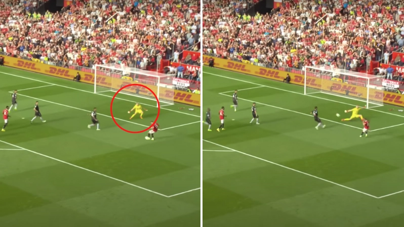 Aaron Ramsdale slammed for strange goalkeeping decision for Antony's Manchester United debut goal