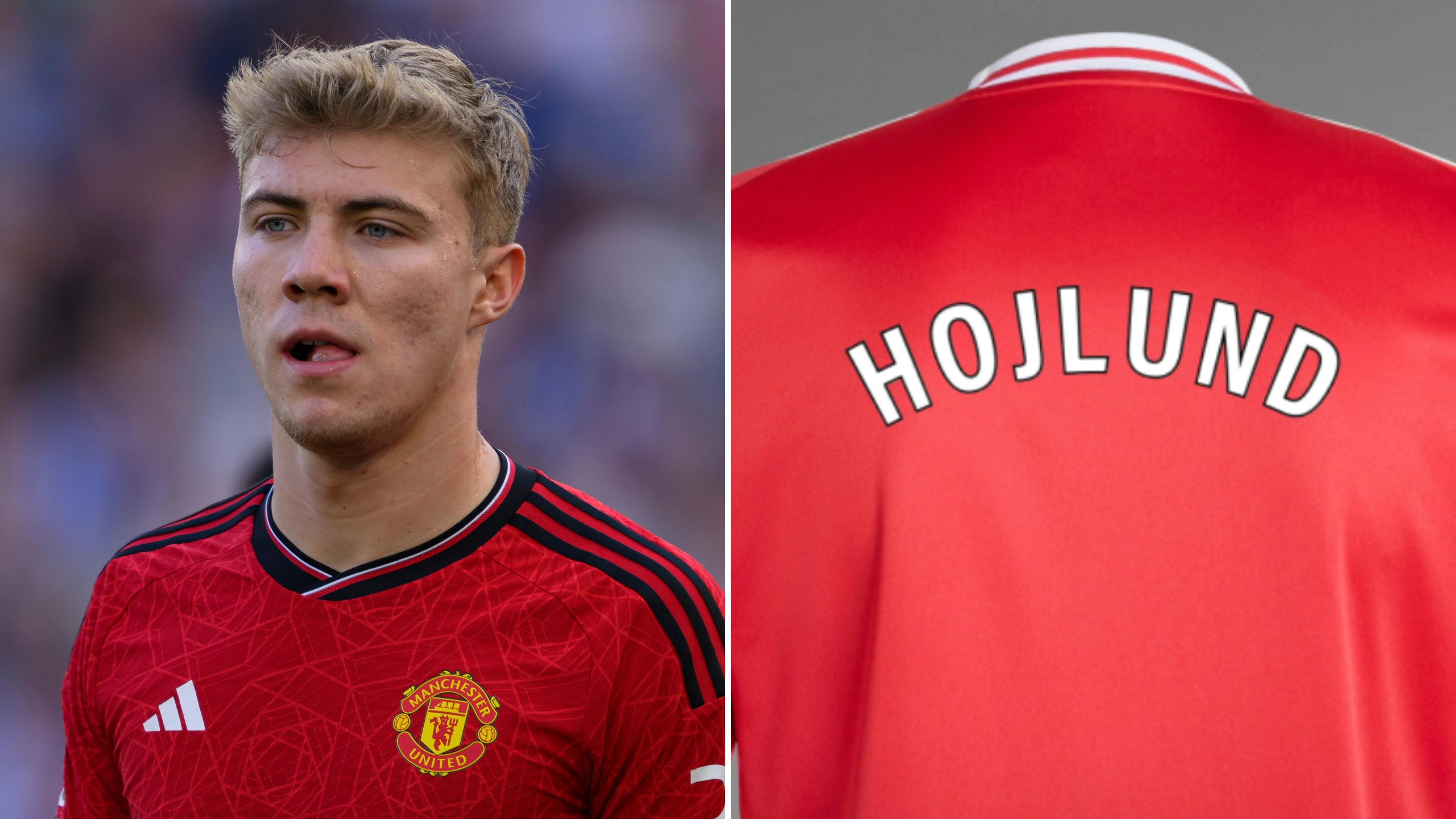Man Utd striker Rasmus Hojlund set to be given new shirt number for the 2024/25 season