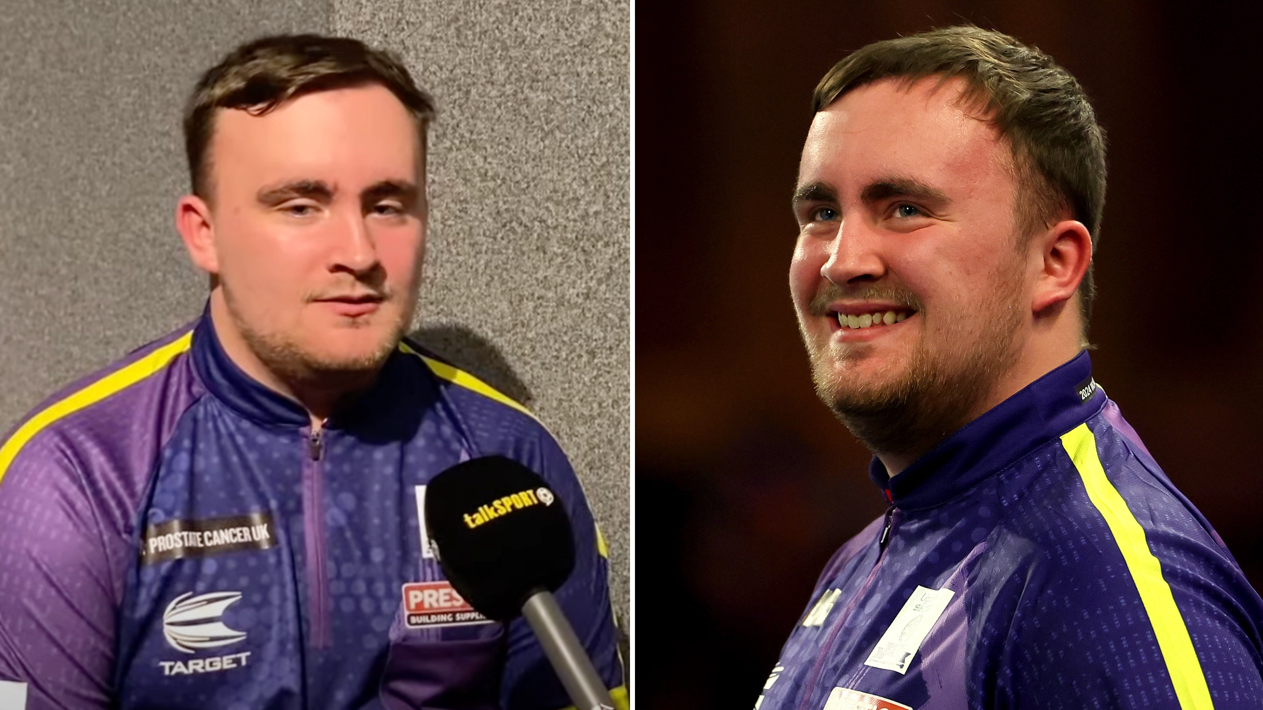Luke Littler shocked by question about his real age during live interview and makes honest admission