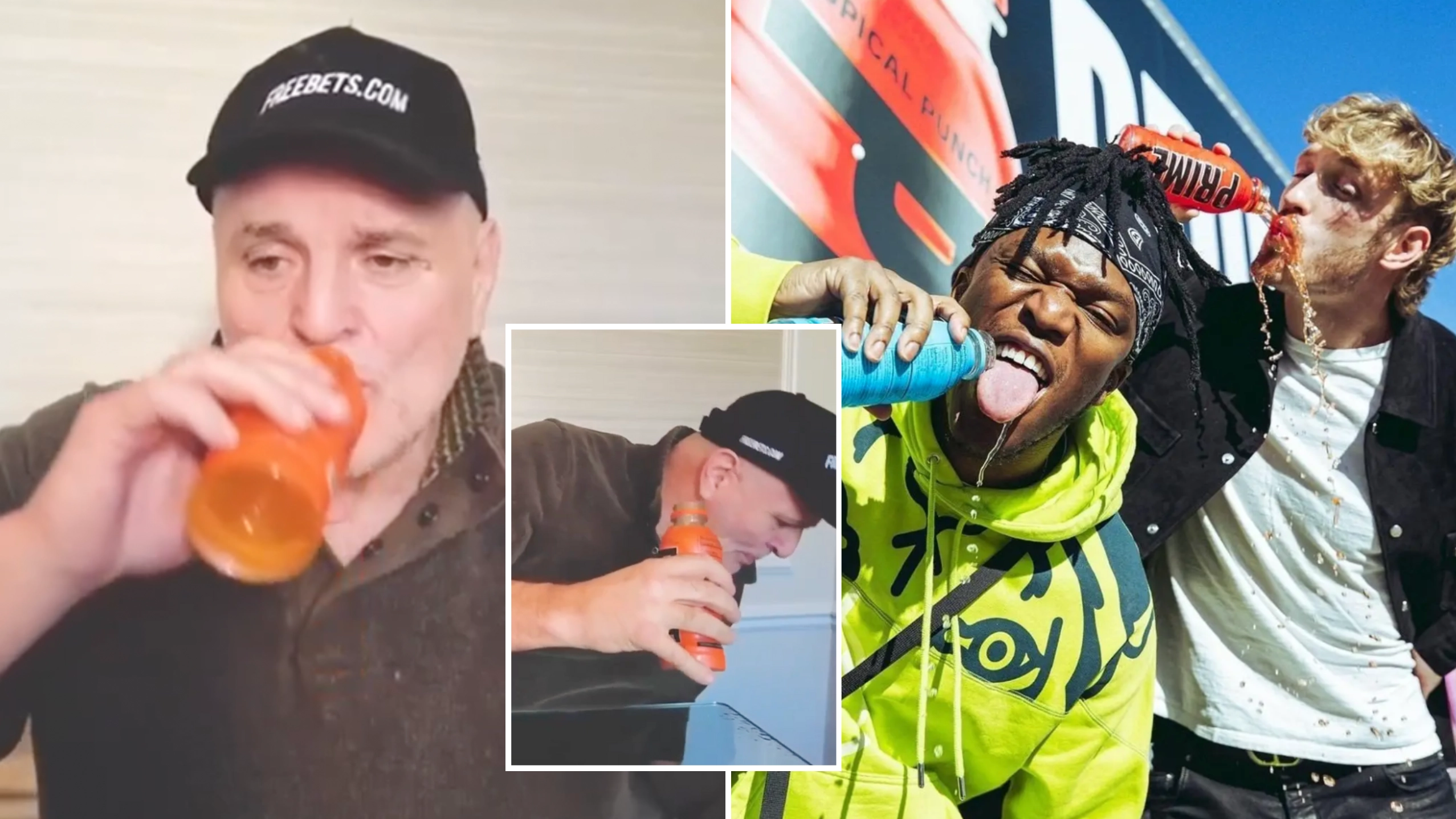 John Fury finally tried KSI and Logan Paul's Prime energy drink, it's the greatest reaction yet