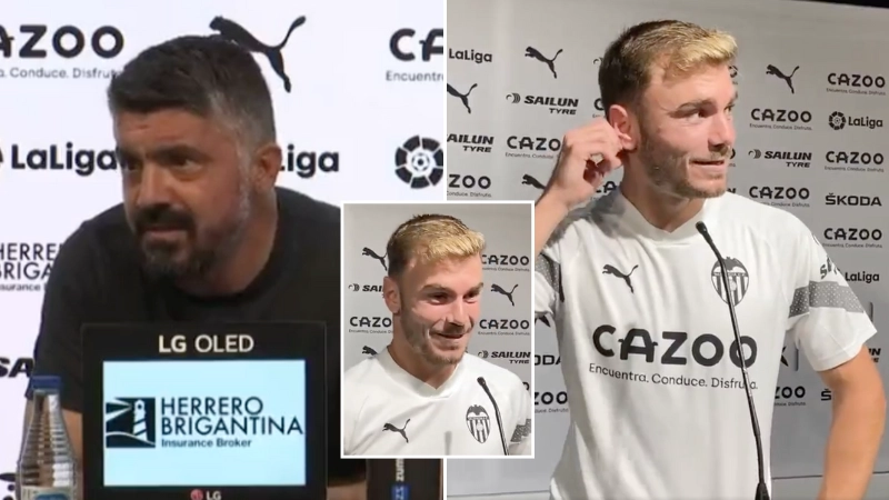 Valencia defender speechless after Gennaro Gattuso names him as 'ideal man' for teenage daughter