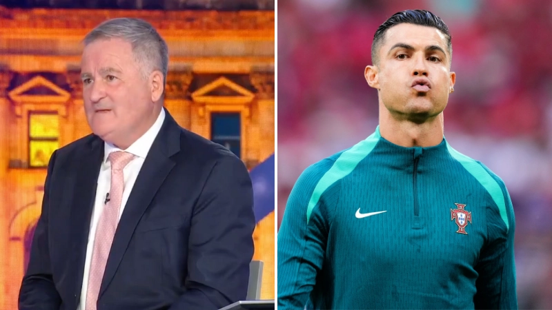 Richard Keys aims brutal on-air jibe at Cristiano Ronaldo despite Portugal star breaking latest record at Euro 2024